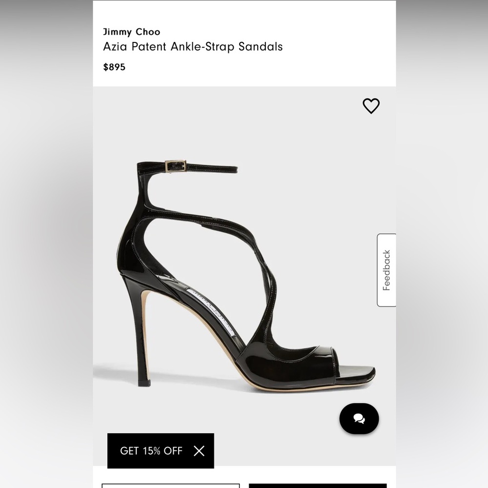 JIMMY CHOOSE AZIA BLACK